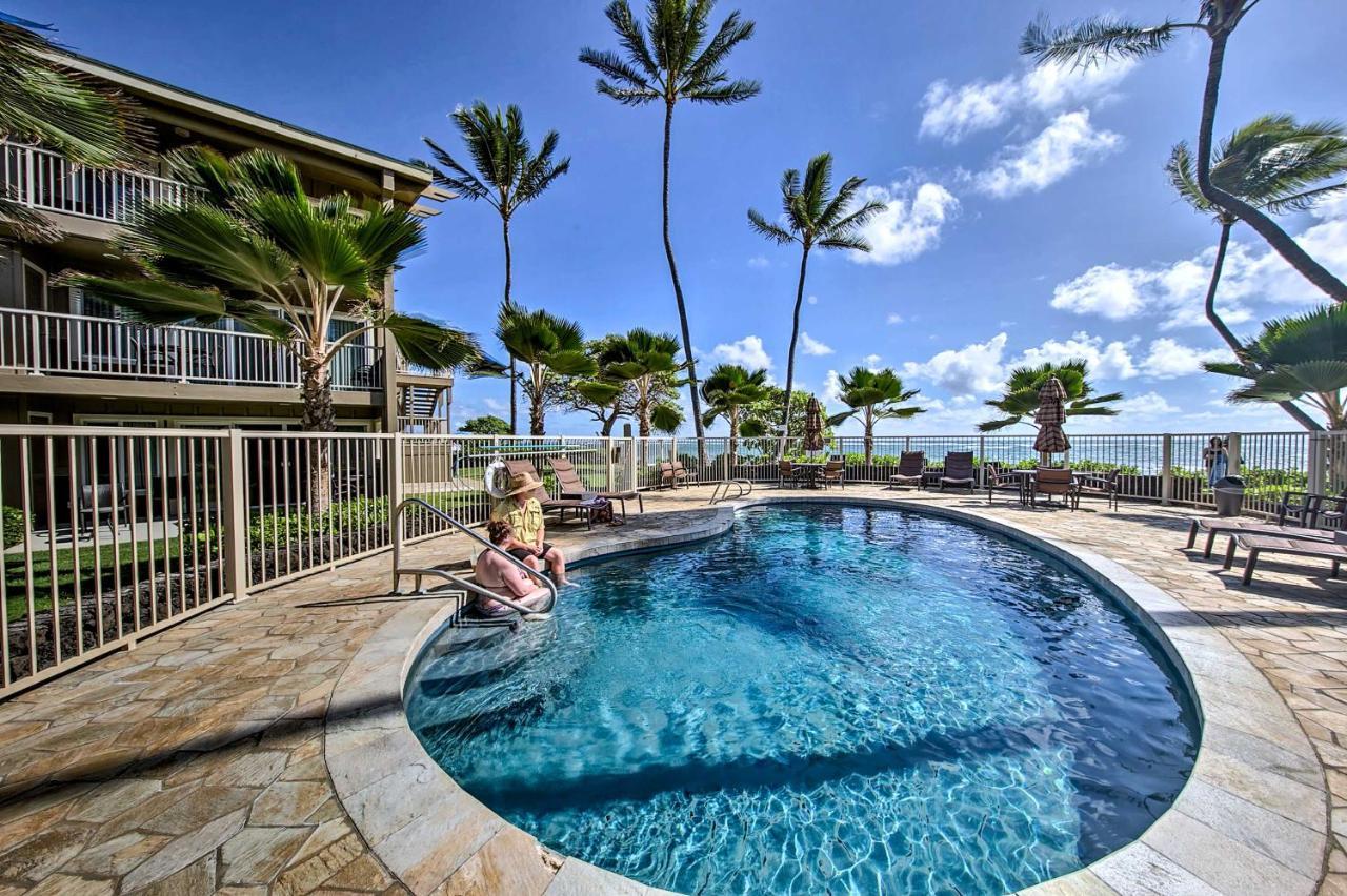 Waipouli Beachfront Condo With Balcony And Ocean Views Kapa'a Buitenkant foto
