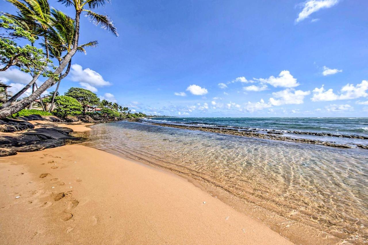 Waipouli Beachfront Condo With Balcony And Ocean Views Kapa'a Buitenkant foto