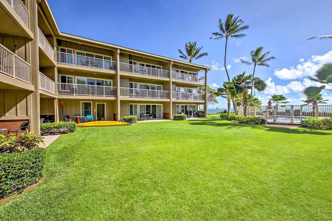 Waipouli Beachfront Condo With Balcony And Ocean Views Kapa'a Buitenkant foto