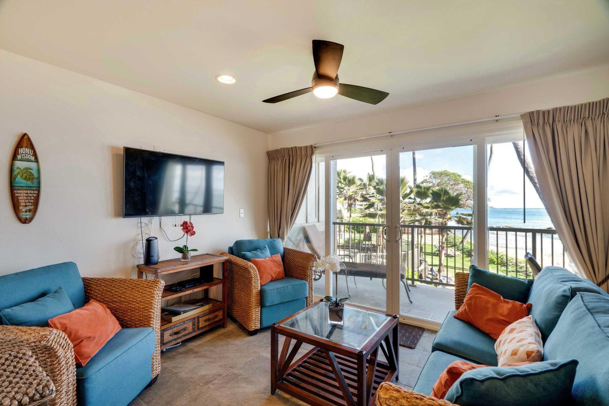 Waipouli Beachfront Condo With Balcony And Ocean Views Kapa'a Buitenkant foto